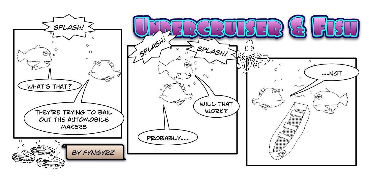 This is an image containing comic strip, a visual joke. Sorry.