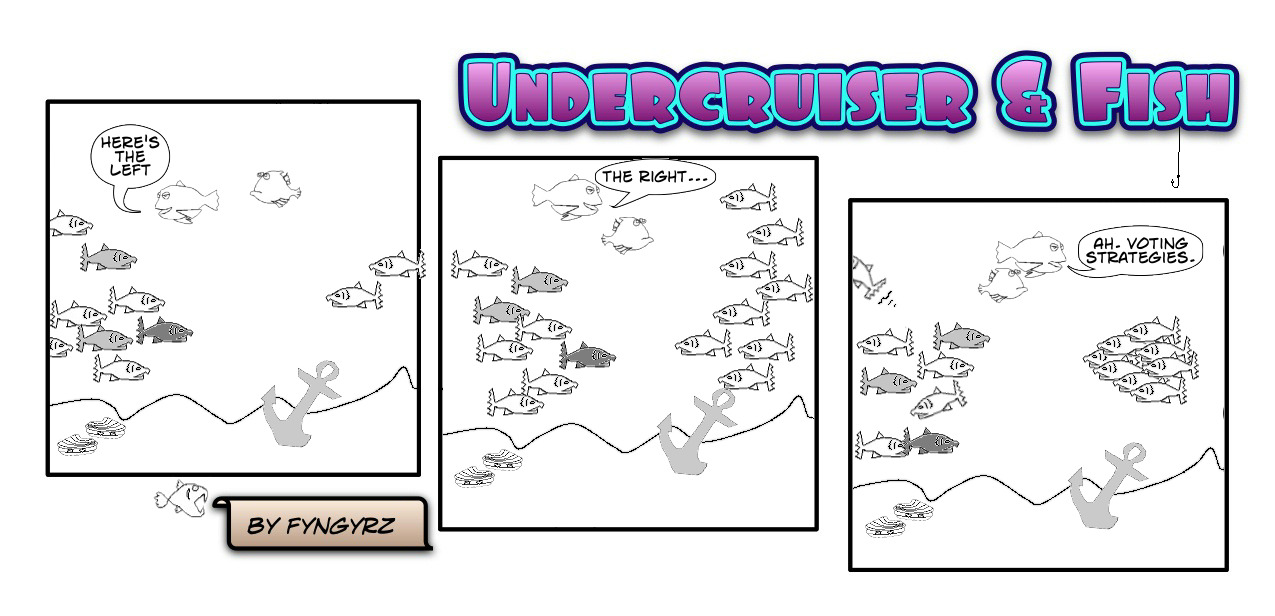 This is an image containing comic strip, a visual joke. Sorry.