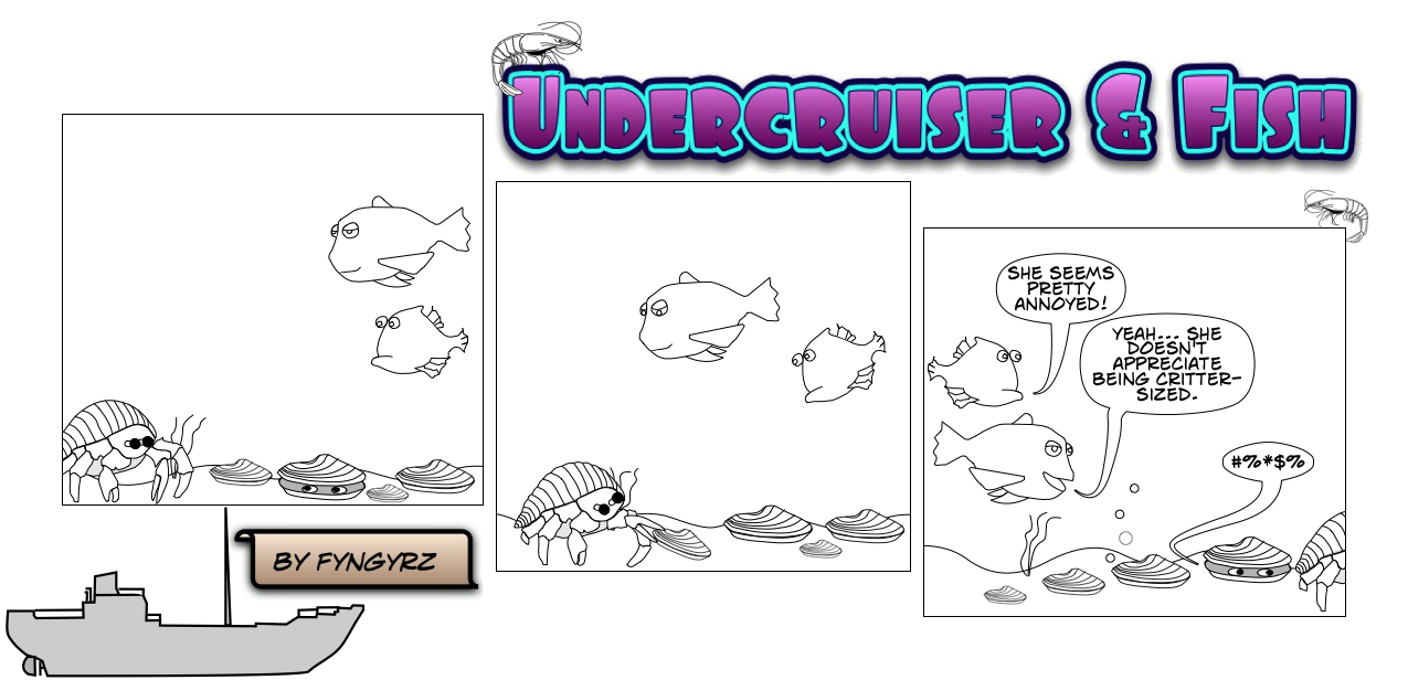 This is an image containing comic strip, a visual joke. Sorry.