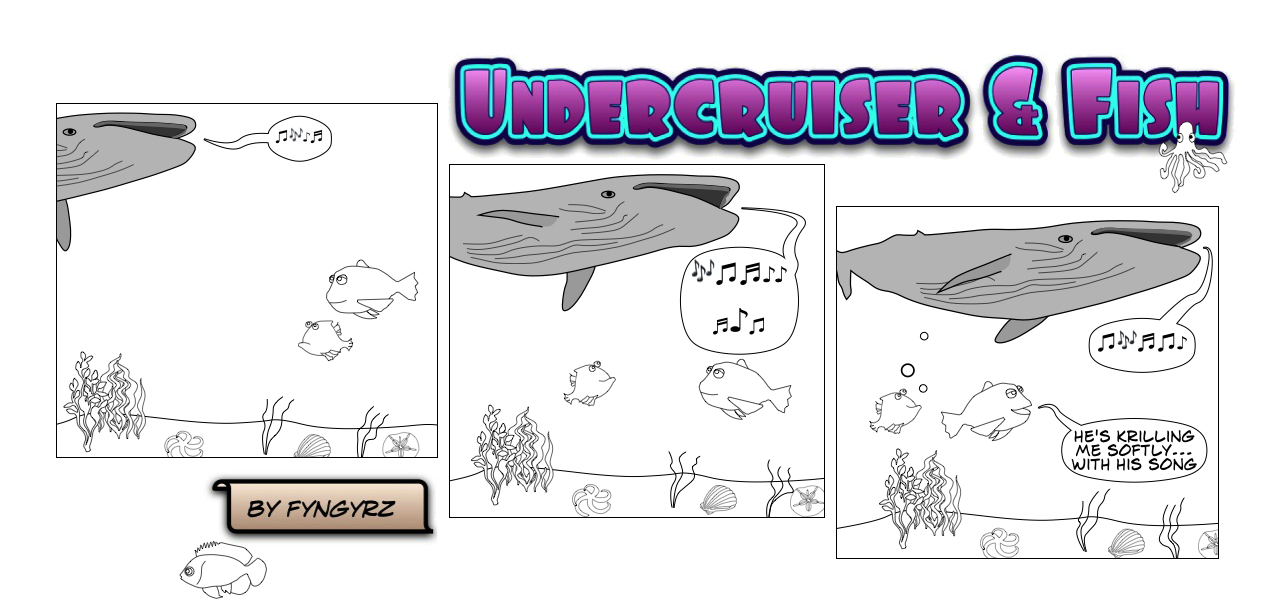 This is an image containing comic strip, a visual joke. Sorry.