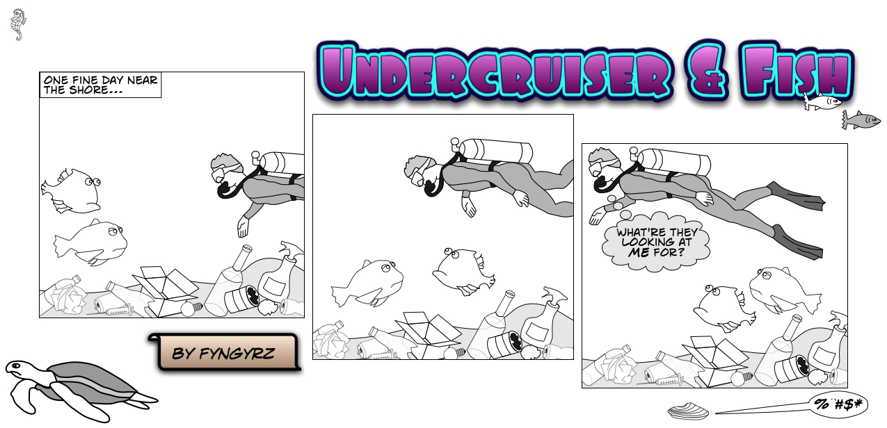 This is an image containing comic strip, a visual joke. Sorry.