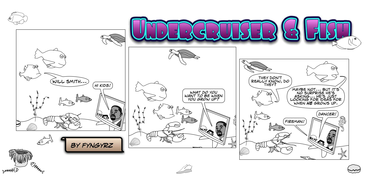 This is an image containing comic strip, a visual joke. Sorry.