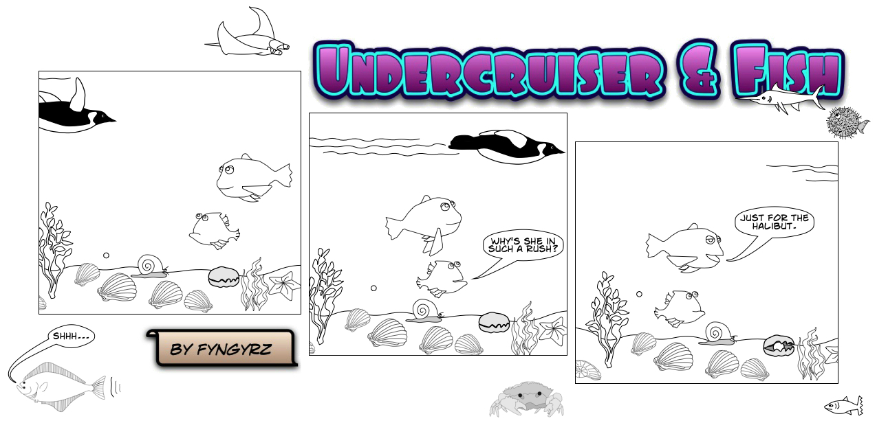 This is an image containing comic strip, a visual joke. Sorry.