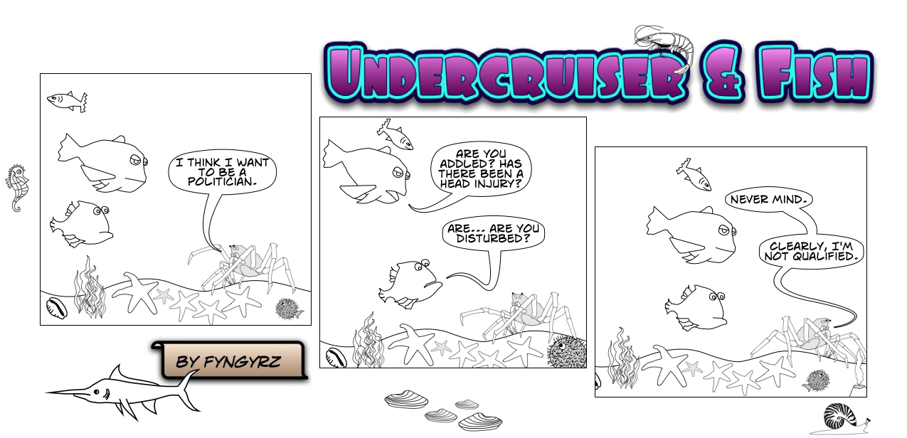 This is an image containing comic strip, a visual joke. Sorry.