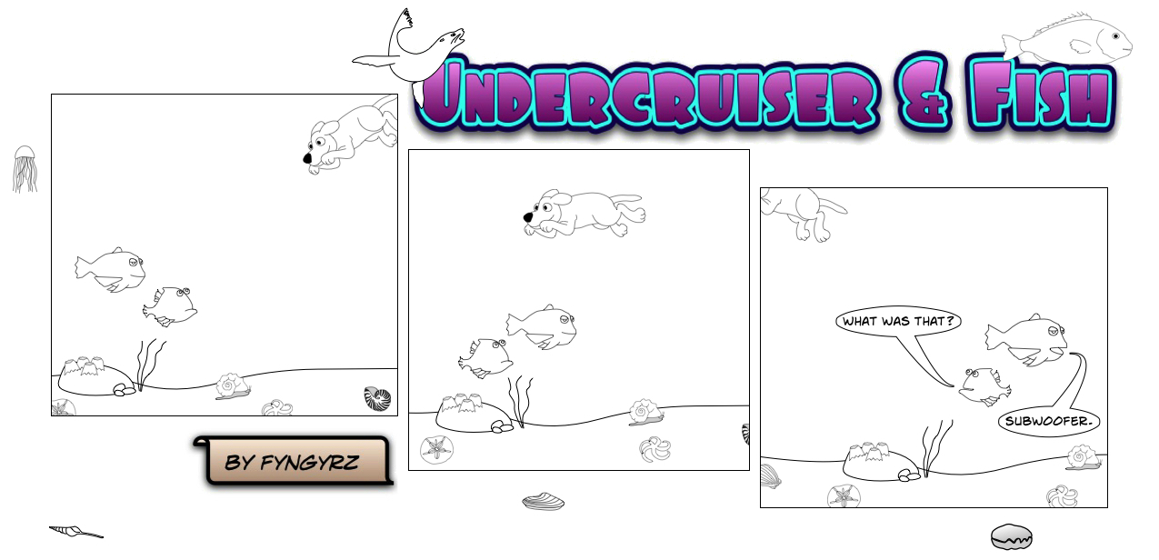 This is an image containing comic strip, a visual joke. Sorry.