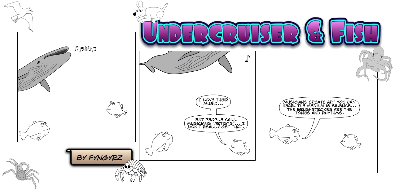 This is an image containing comic strip, a visual joke. Sorry.