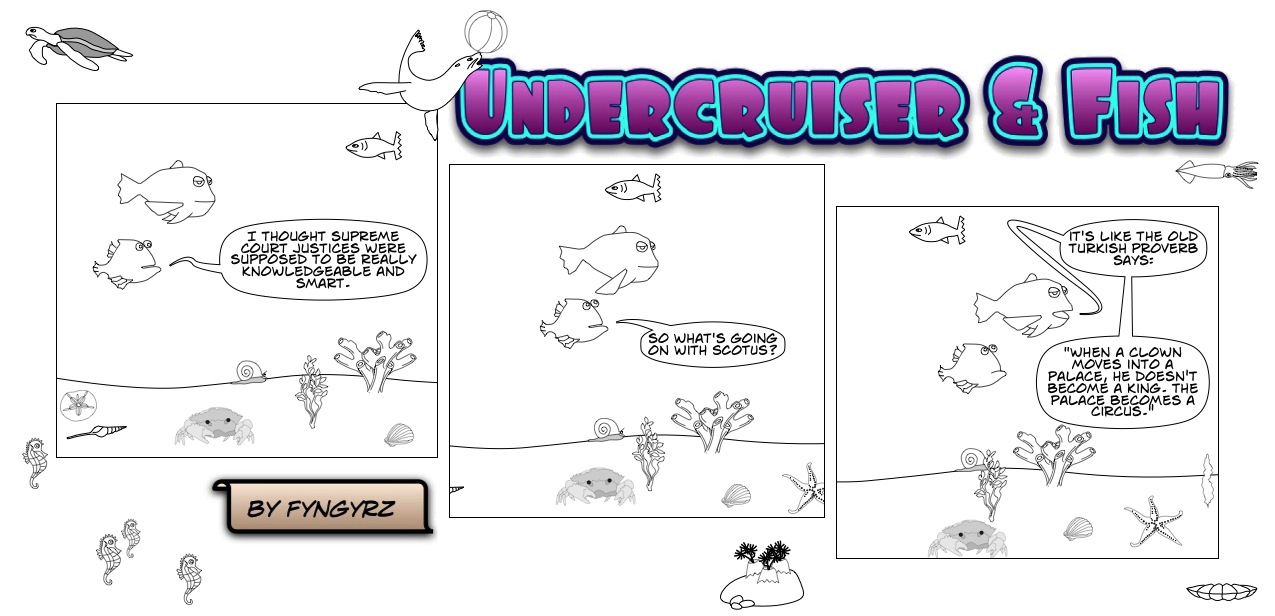 This is an image containing comic strip, a visual joke. Sorry.