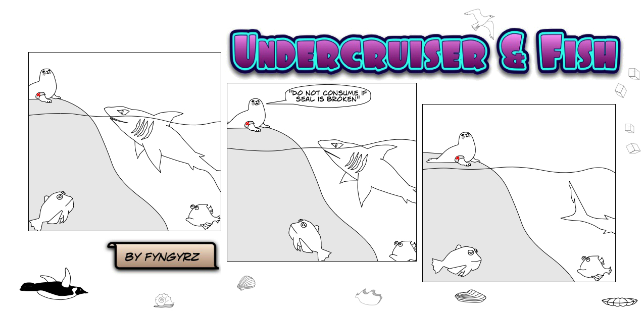 This is an image containing comic strip, a visual joke. Sorry.