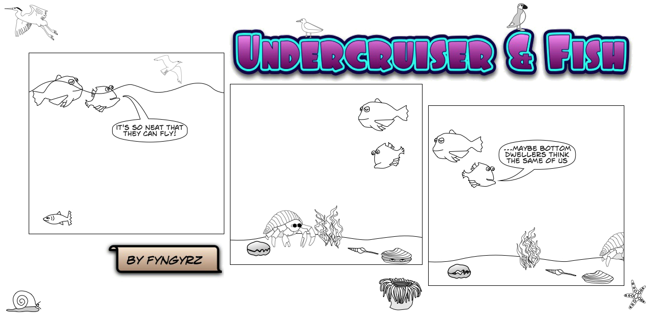 This is an image containing comic strip, a visual joke. Sorry.