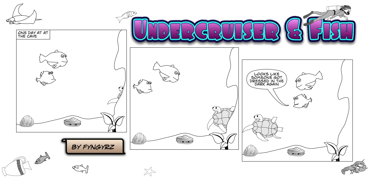 This is an image containing comic strip, a visual joke. Sorry.