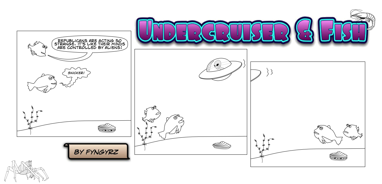 This is an image containing comic strip, a visual joke. Sorry.