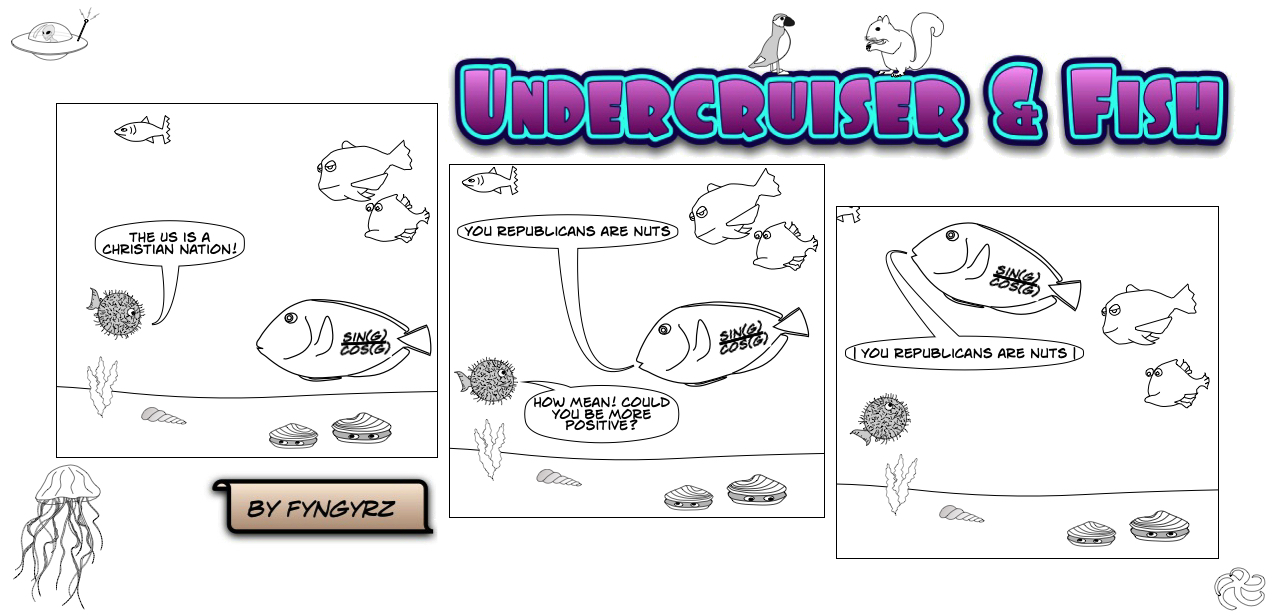 This is an image containing comic strip, a visual joke. Sorry.