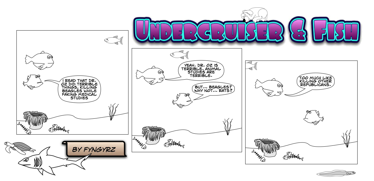 This is an image containing comic strip, a visual joke. Sorry.