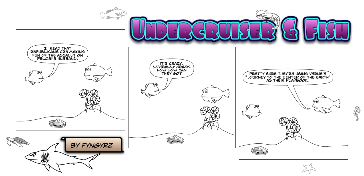 This is an image containing comic strip, a visual joke. Sorry.