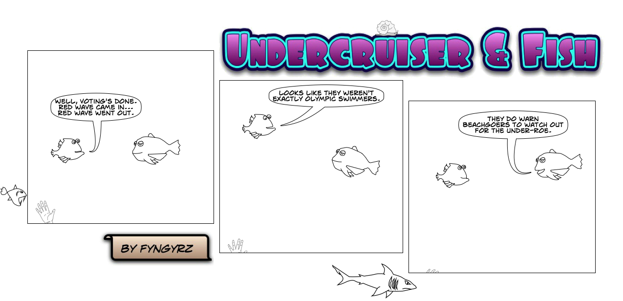 This is an image containing comic strip, a visual joke. Sorry.