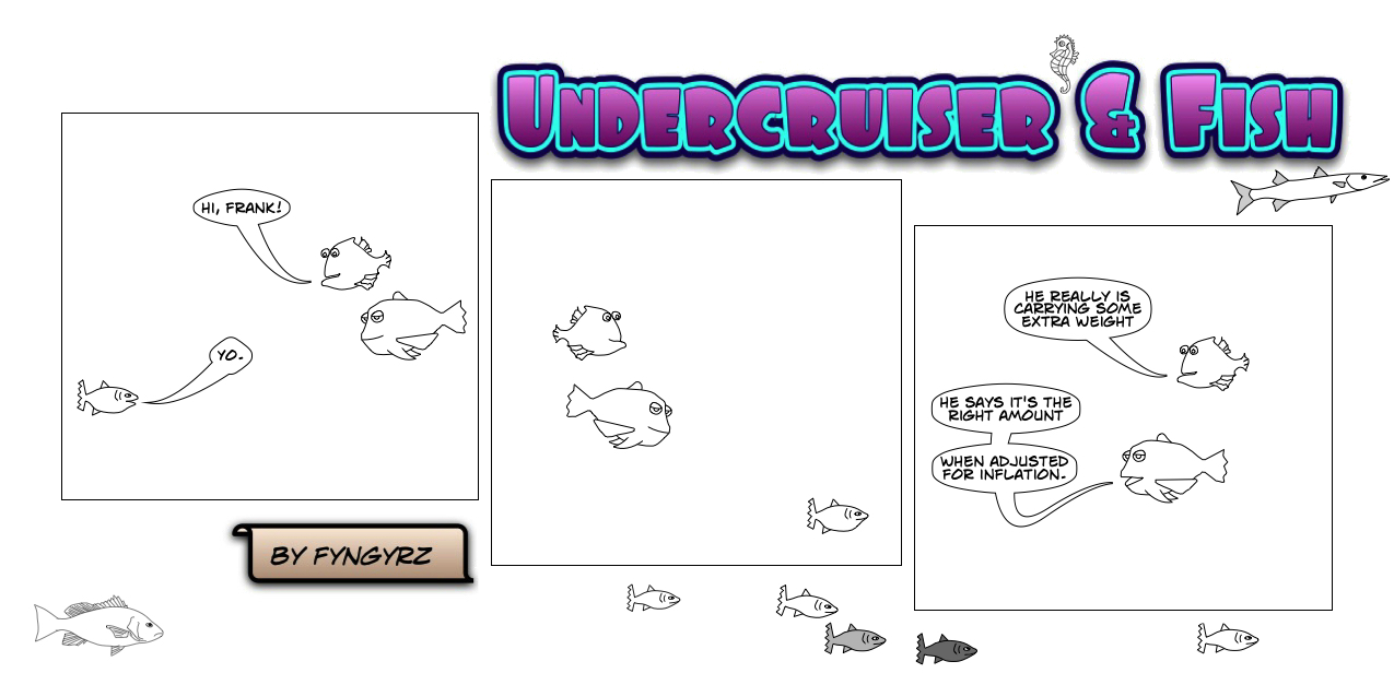 This is an image containing comic strip, a visual joke. Sorry.