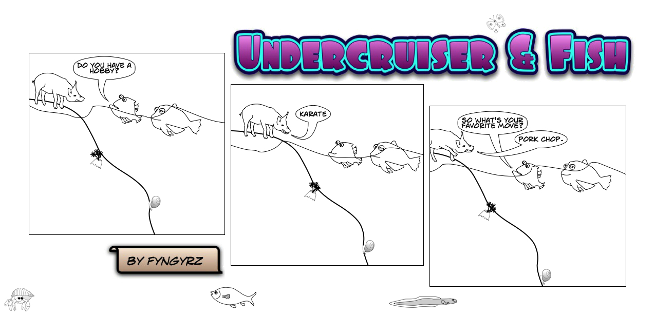 This is an image containing comic strip, a visual joke. Sorry.