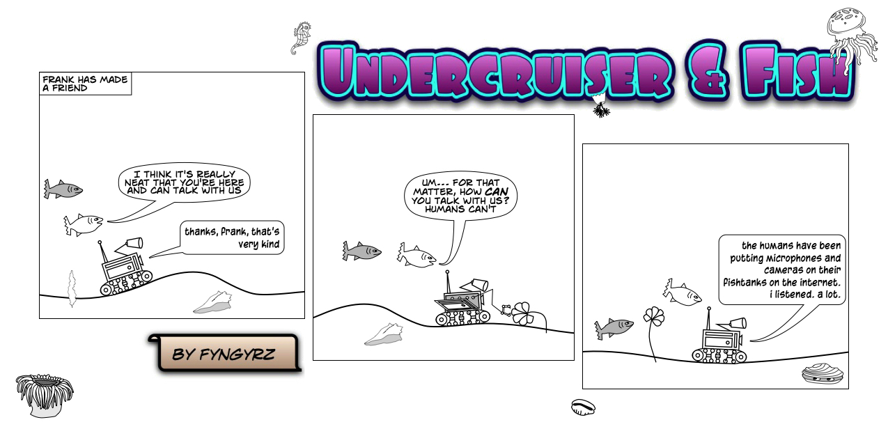 This is an image containing comic strip, a visual joke. Sorry.