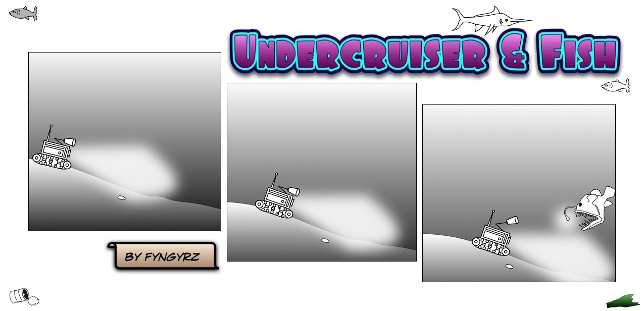 This is an image containing comic strip, a visual joke. Sorry.