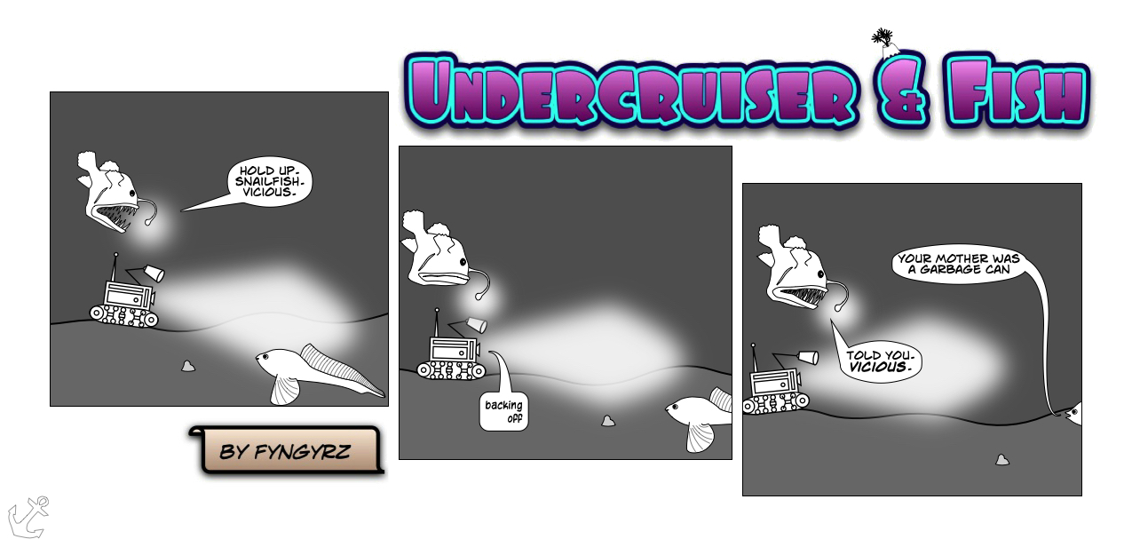 This is an image containing comic strip, a visual joke. Sorry.