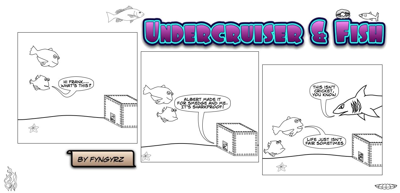 This is an image containing comic strip, a visual joke. Sorry.