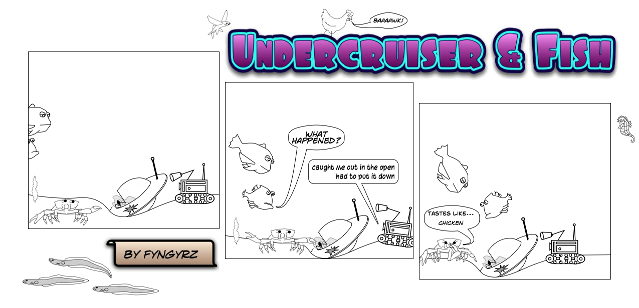 This is an image containing comic strip, a visual joke. Sorry.