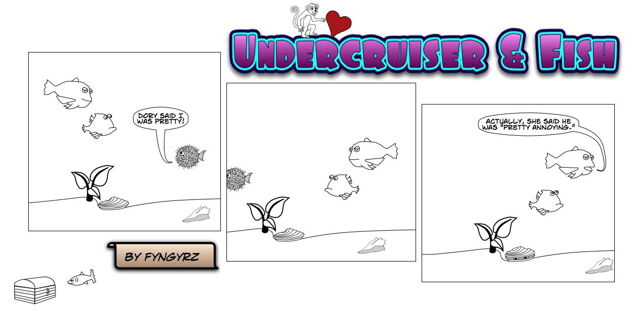 This is an image containing comic strip, a visual joke. Sorry.