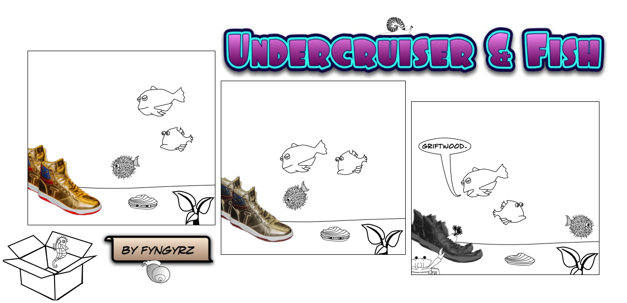 This is an image containing comic strip, a visual joke. Sorry.