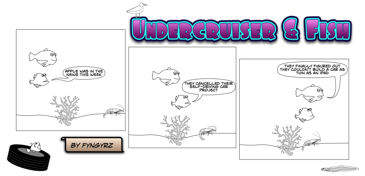 This is an image containing comic strip, a visual joke. Sorry.