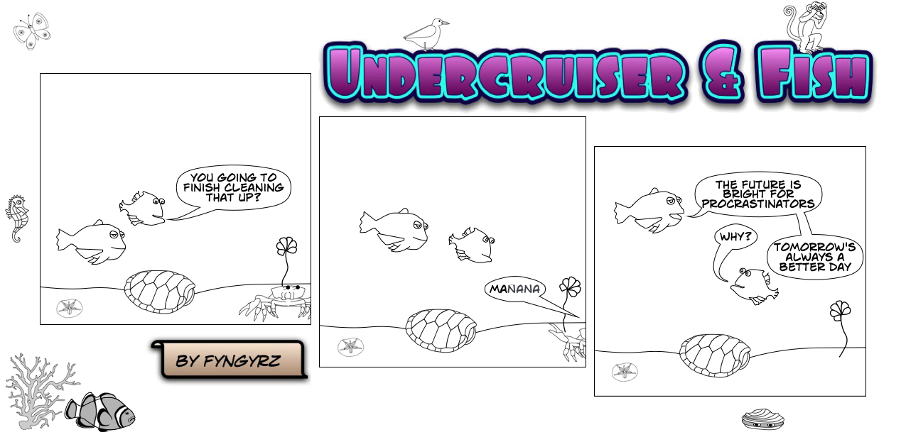 This is an image containing comic strip, a visual joke. Sorry.