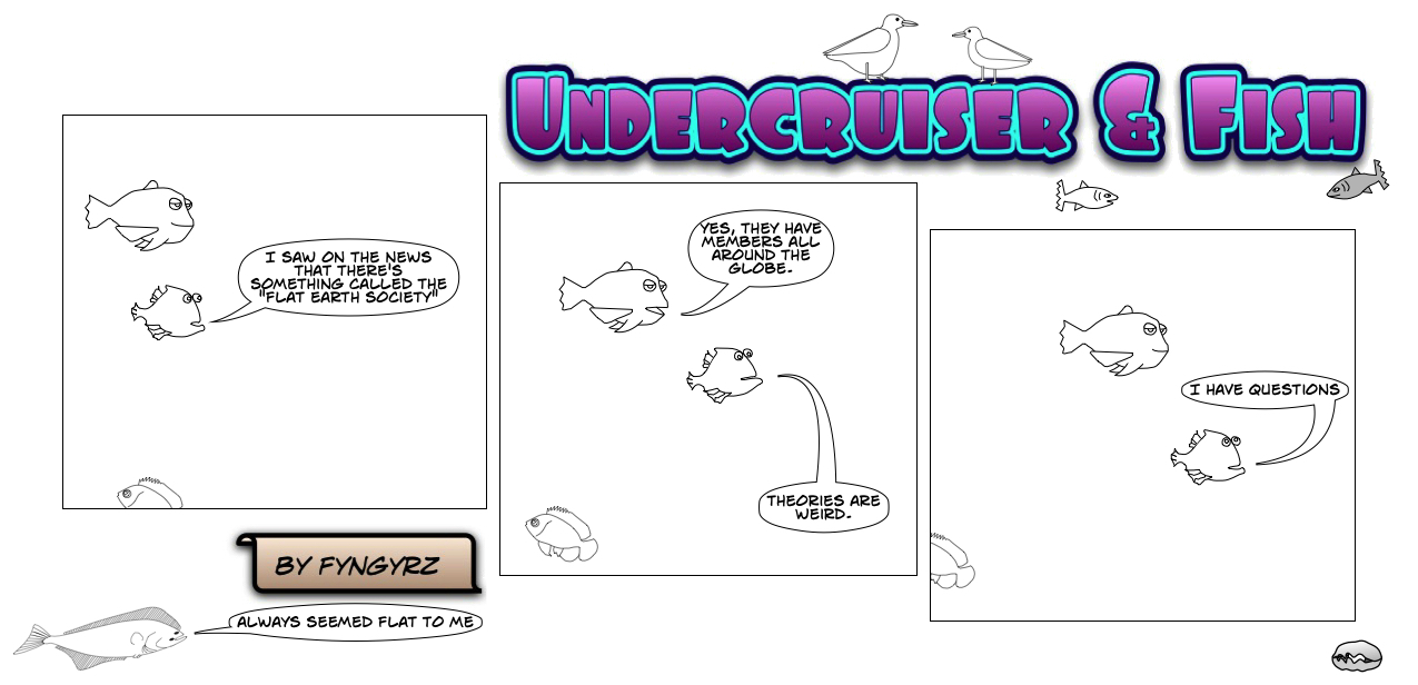 This is an image containing comic strip, a visual joke. Sorry.