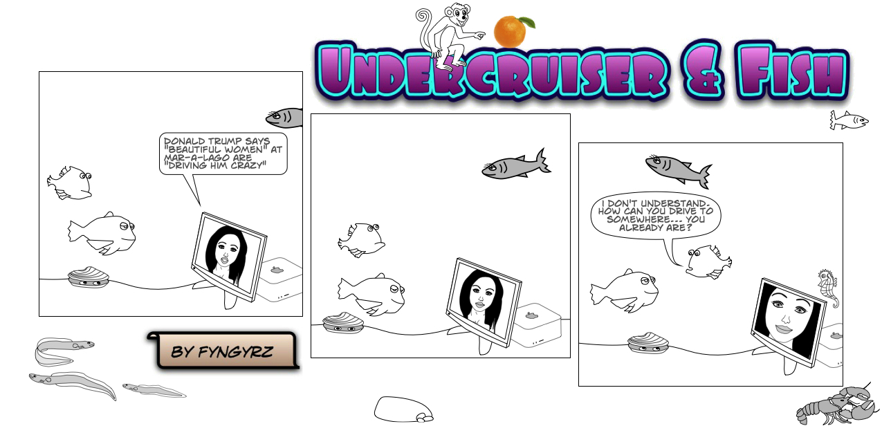 This is an image containing comic strip, a visual joke. Sorry.