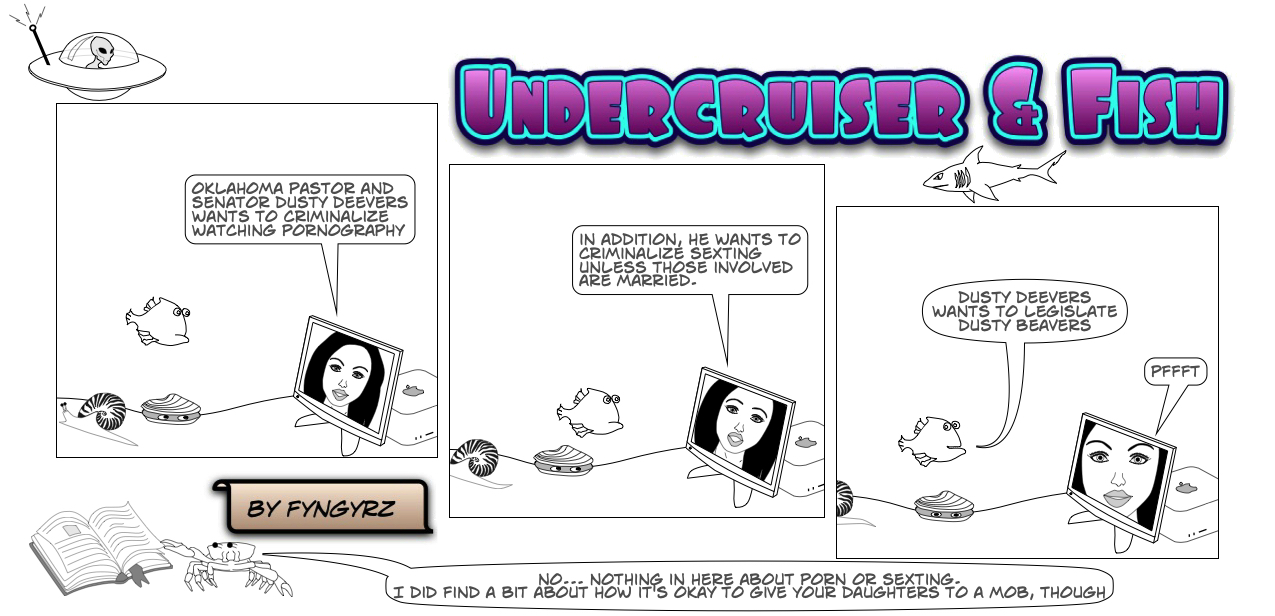 This is an image containing comic strip, a visual joke. Sorry.