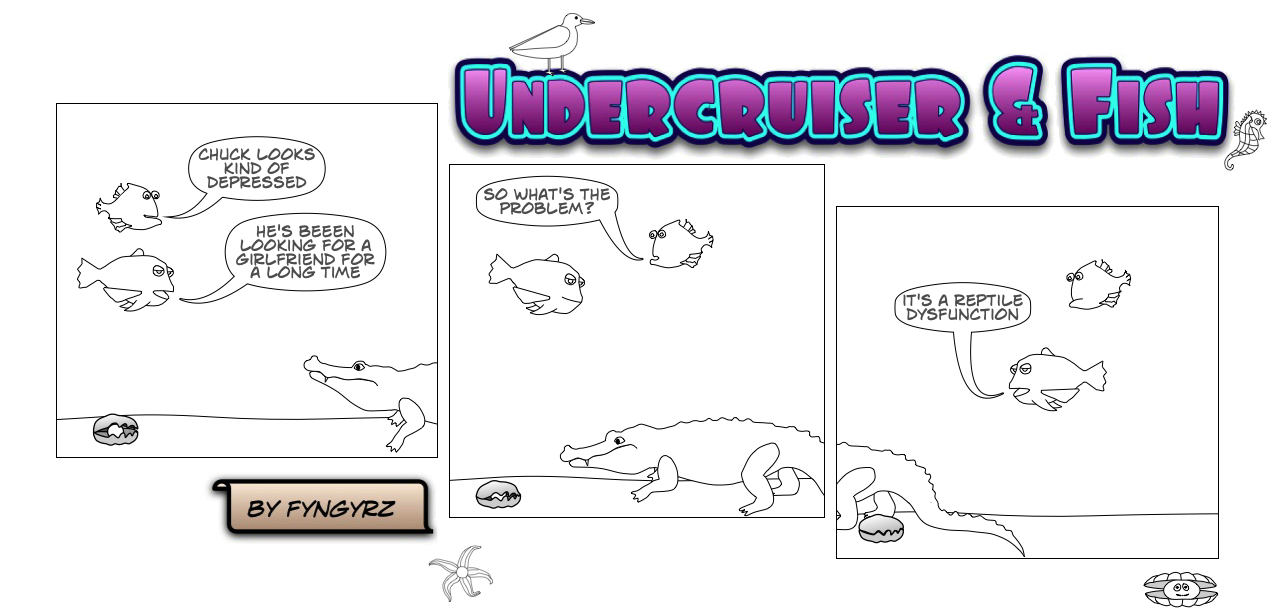 This is an image containing comic strip, a visual joke. Sorry.