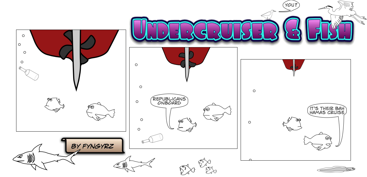 This is an image containing comic strip, a visual joke. Sorry.