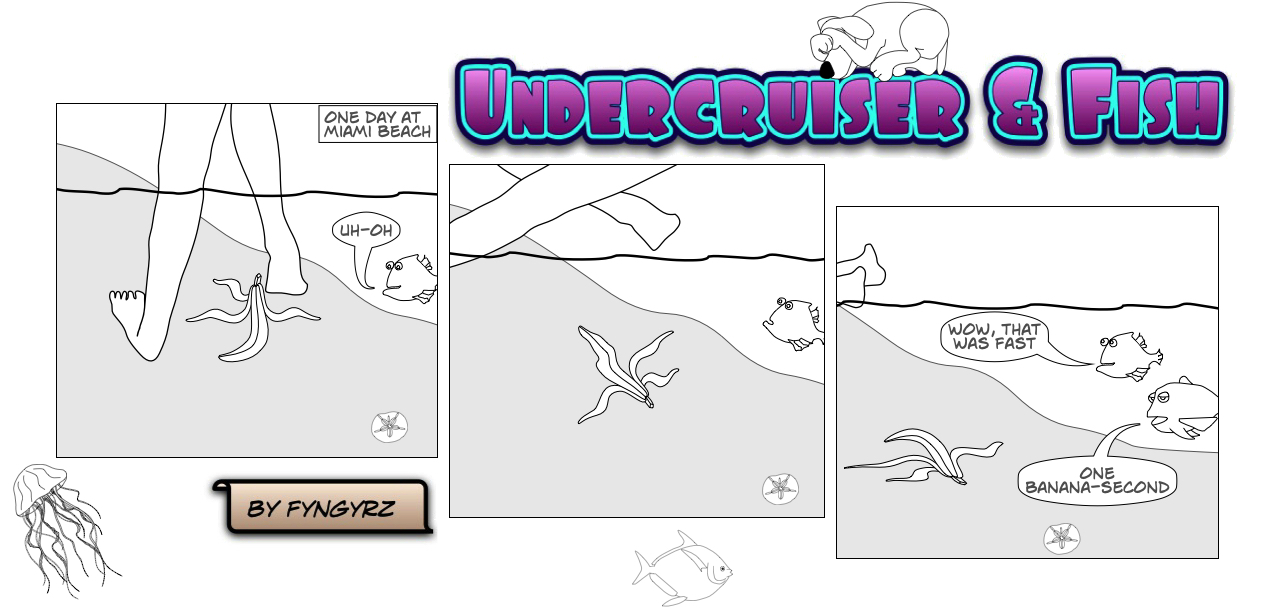 This is an image containing comic strip, a visual joke. Sorry.