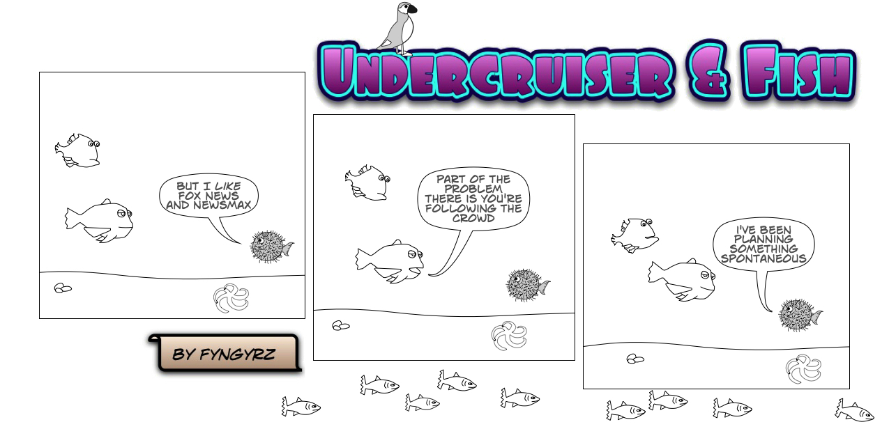 This is an image containing comic strip, a visual joke. Sorry.