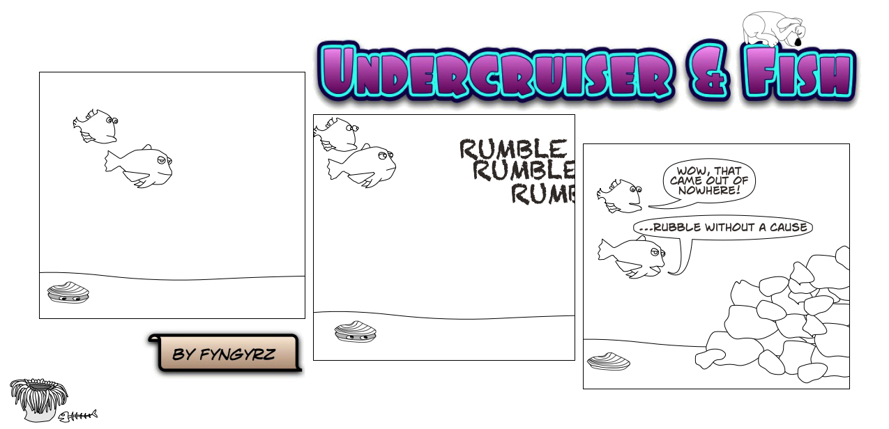 This is an image containing comic strip, a visual joke. Sorry.