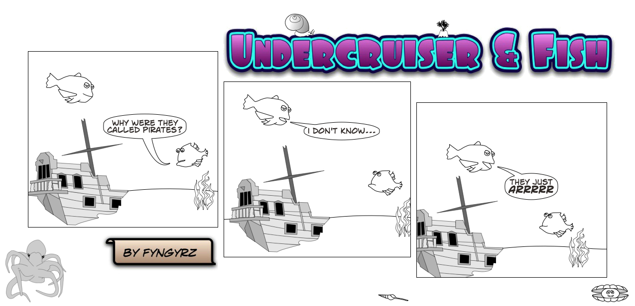 This is an image containing comic strip, a visual joke. Sorry.