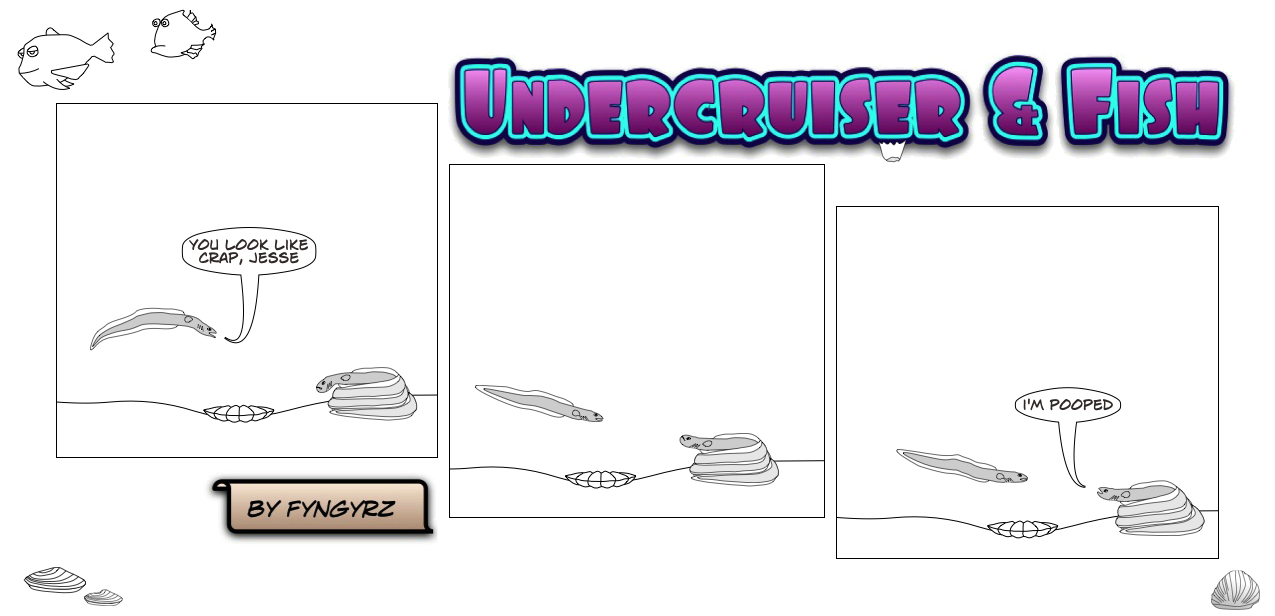 This is an image containing comic strip, a visual joke. Sorry.