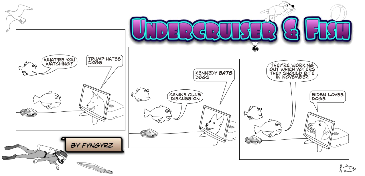 This is an image containing comic strip, a visual joke. Sorry.