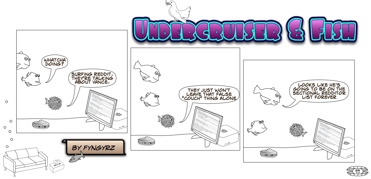 This is an image containing comic strip, a visual joke. Sorry.