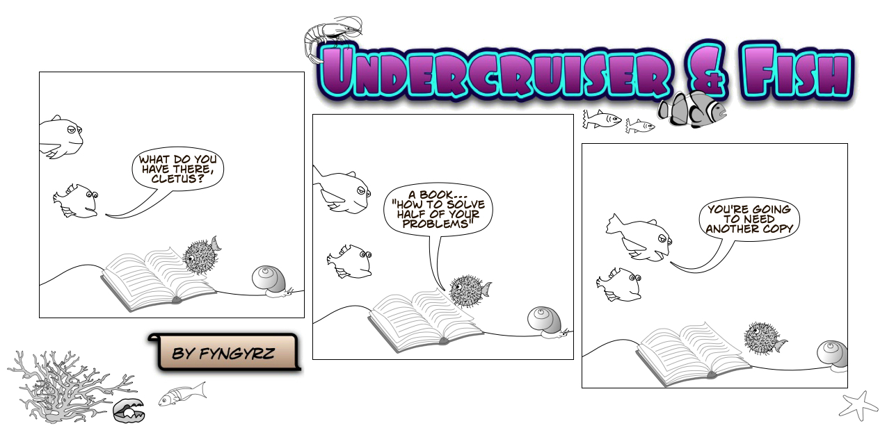 This is an image containing comic strip, a visual joke. Sorry.