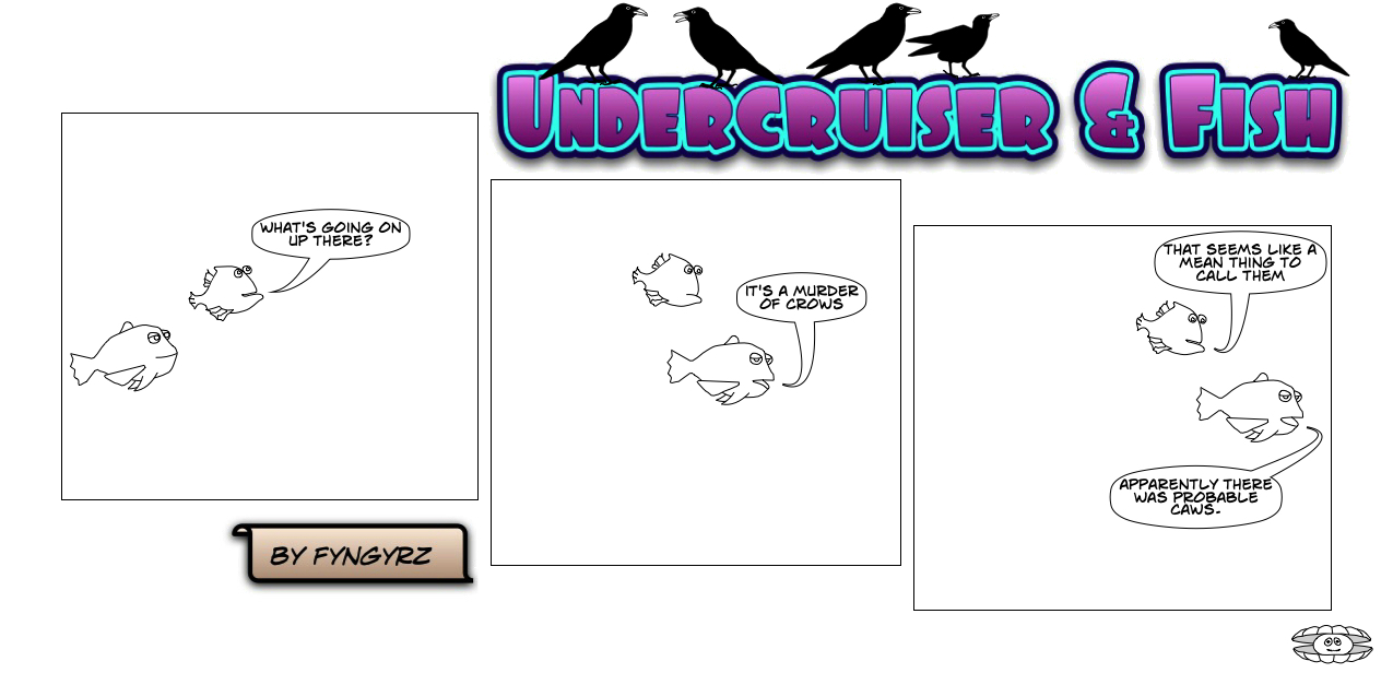 This is an image containing comic strip, a visual joke. Sorry.