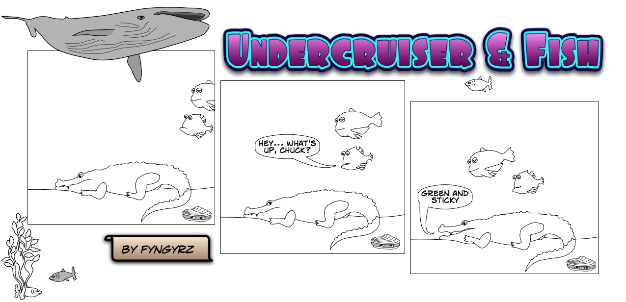 This is an image containing comic strip, a visual joke. Sorry.