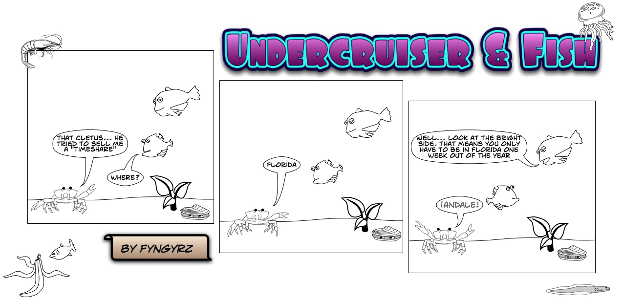 This is an image containing comic strip, a visual joke. Sorry.