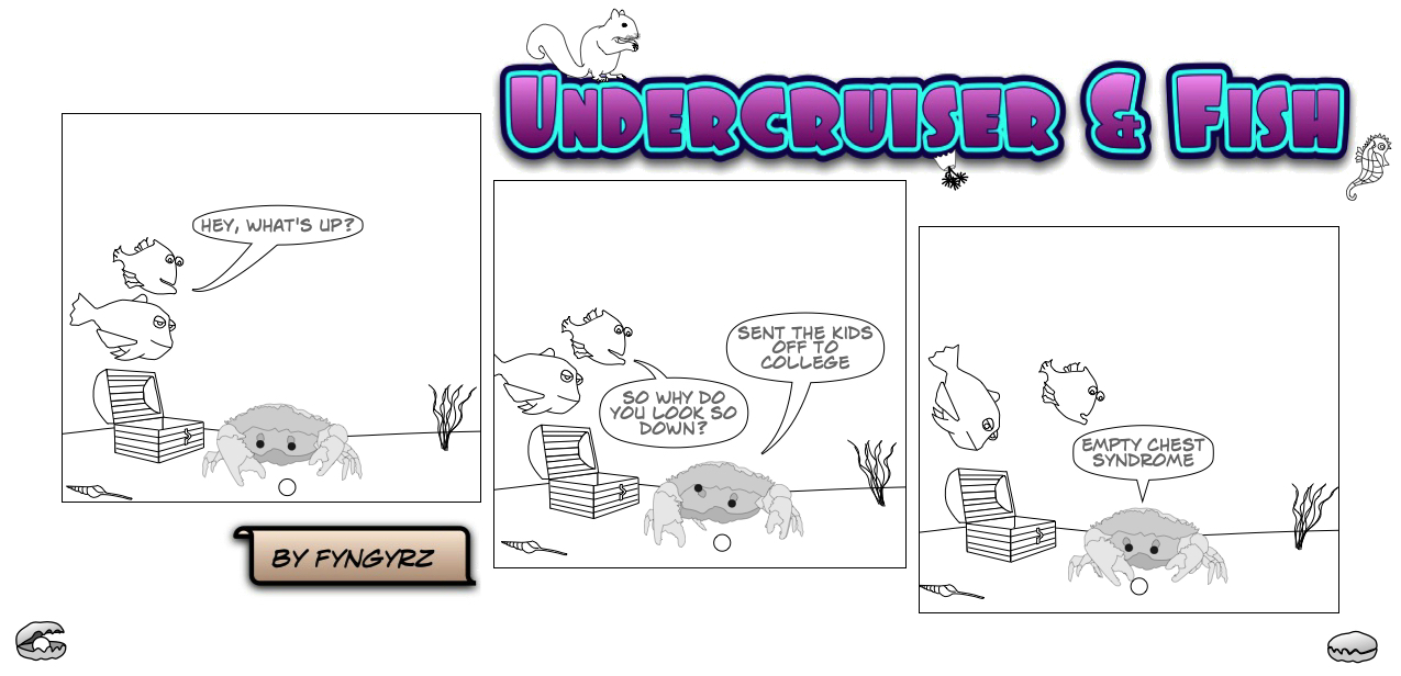 This is an image containing comic strip, a visual joke. Sorry.