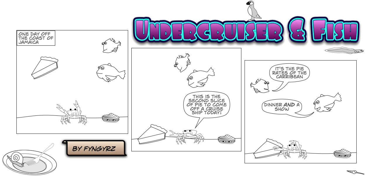 This is an image containing comic strip, a visual joke. Sorry.