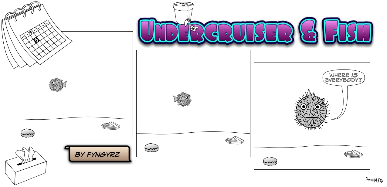 This is an image containing comic strip, a visual joke. Sorry.